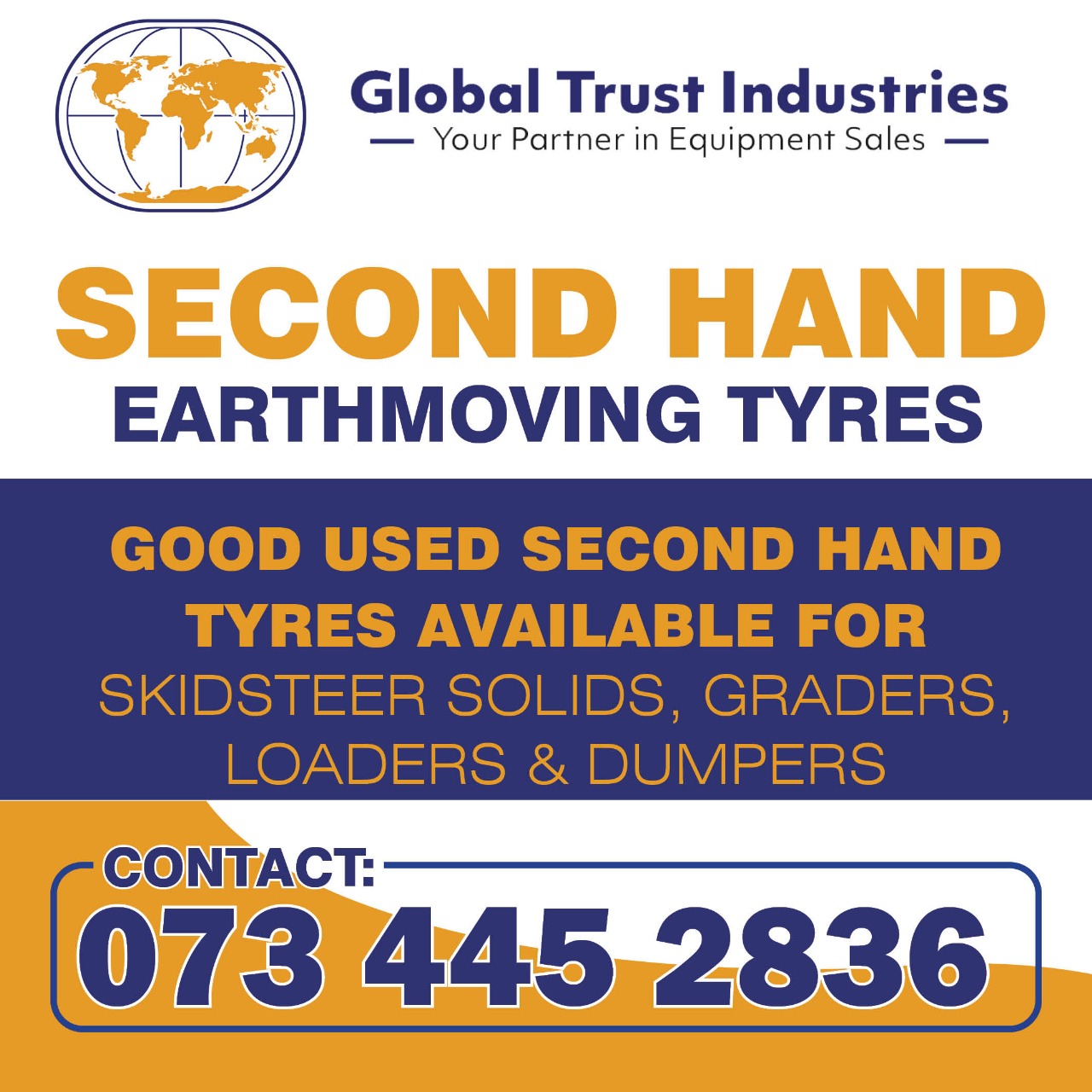 #SEOND HAND EATHMOVING TYRES